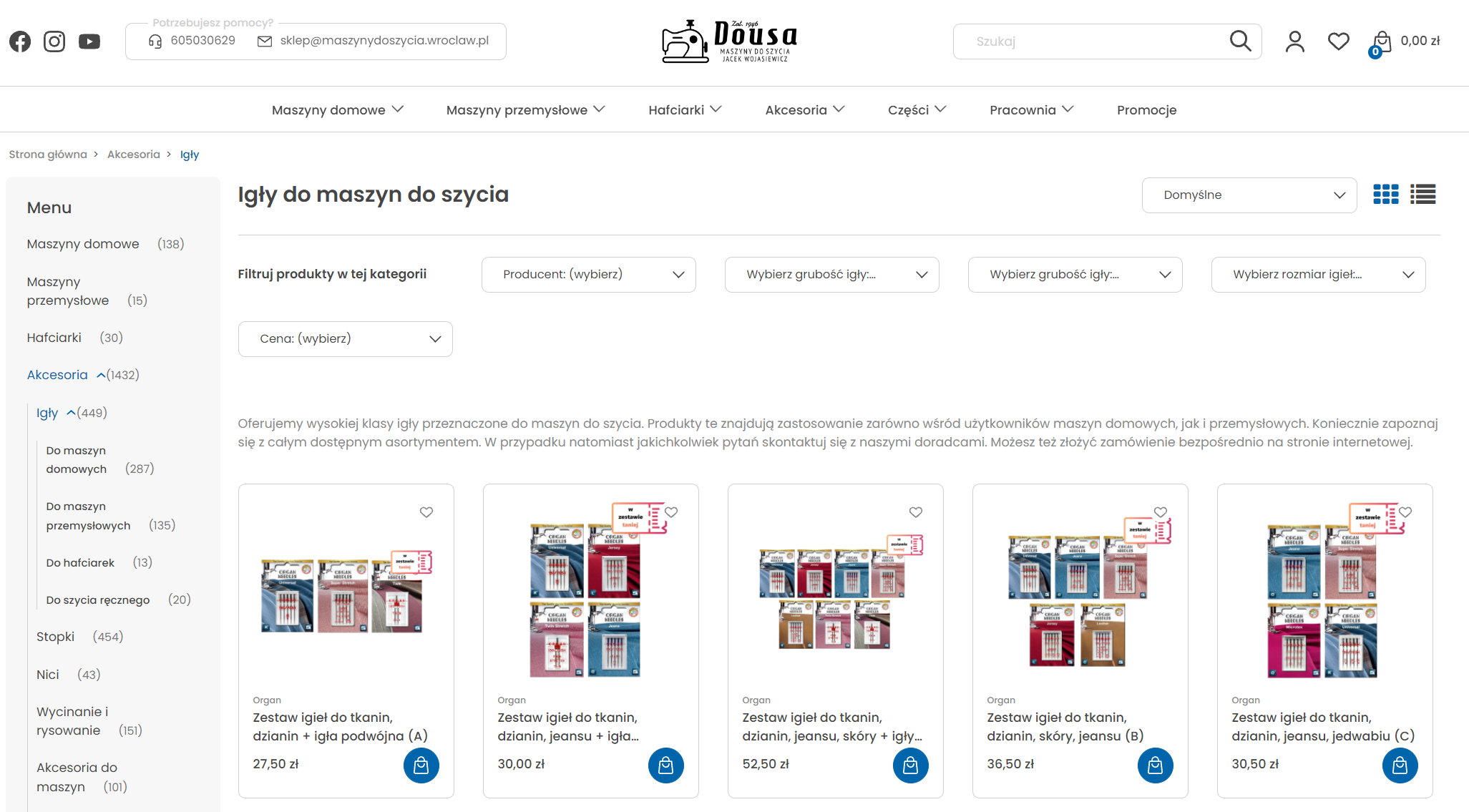 Najczęstsze błędy przy wyborze igieł do maszyn do szycia i jak ich uniknąć?