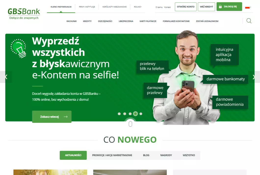 GBSBank - podgląd