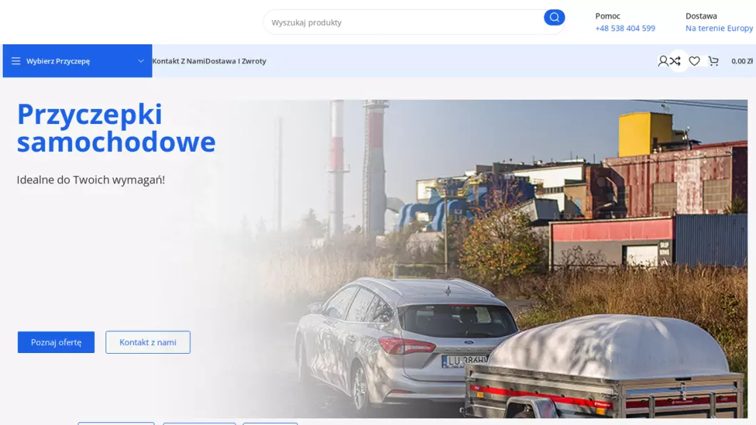 IGMAR Trailers Sprzedaż przyczep samochodowych - podgląd