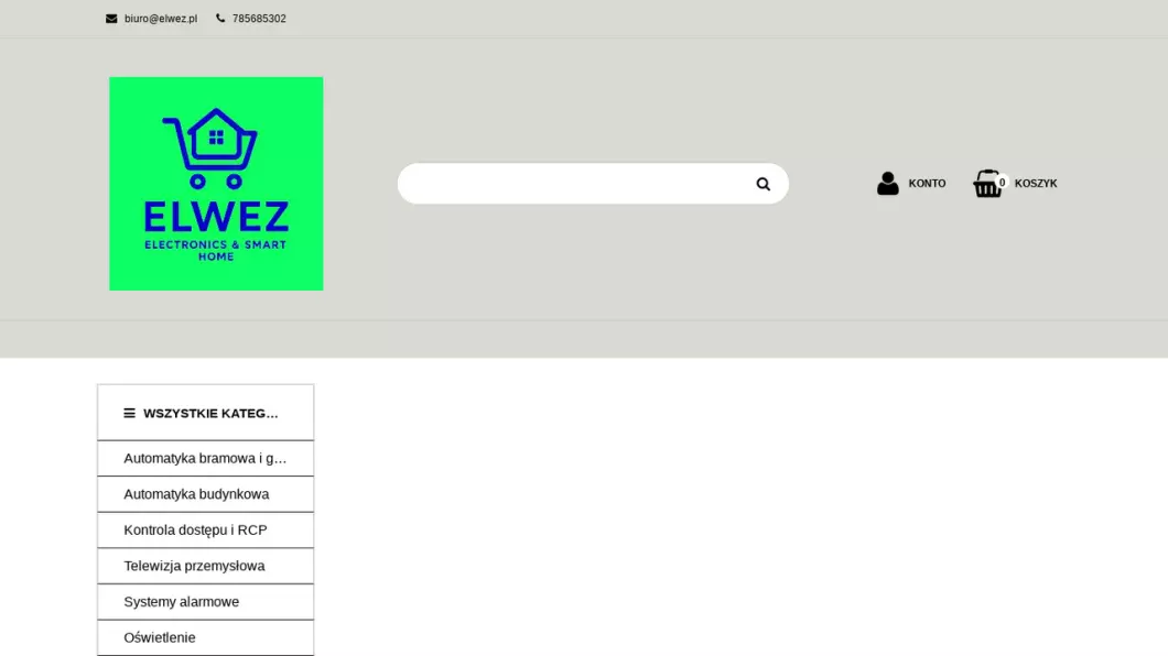 Automatyka bramowa, garażowa, budynkowa | elwez.pl - podgląd