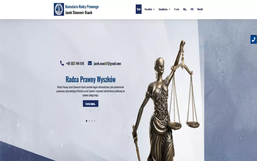 Kancelaria Radcy Prawnego Jacek Sławomir Osuch - podgląd