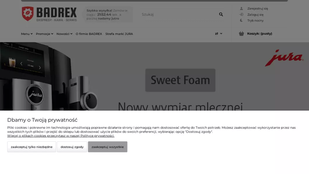 BADREX - Ekspresy Kawa Serwis - podgląd