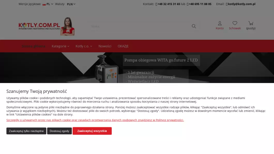 Piece i kotły C.O | Sklep KOTLY.COM.PL - podgląd