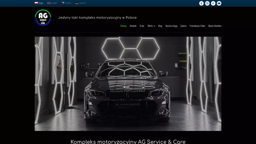 Kompleks motoryzacyjny AG Service & Care - podgląd