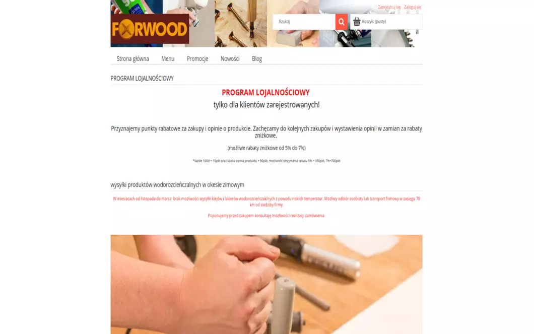 Narzędzia stolarskie For Wood - podgląd